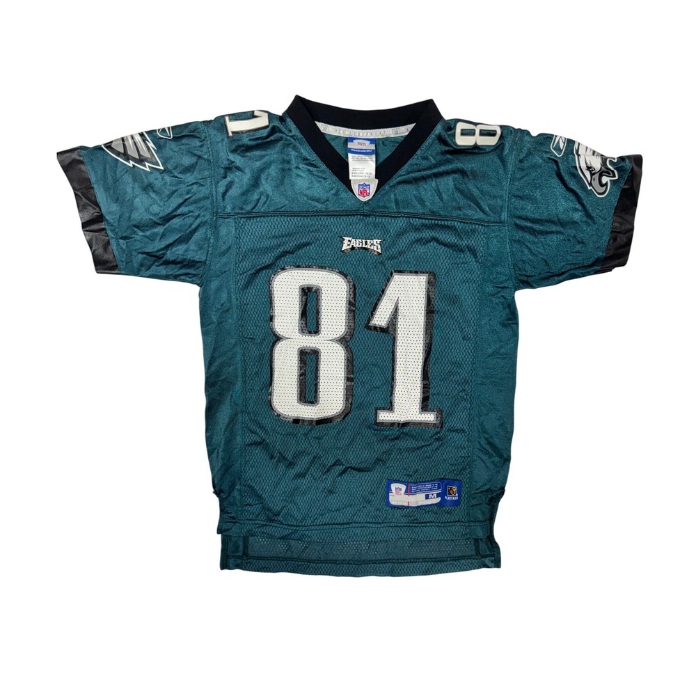 Reebok NFL Philadelphia Eagles Terrell Owens 81 Youth Medium Jersey Green